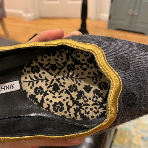 Manolo Blahnik pointed ballerina flat - Picture 3 of 11